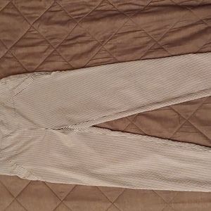 Massini Medium White and Blue Striped Pants